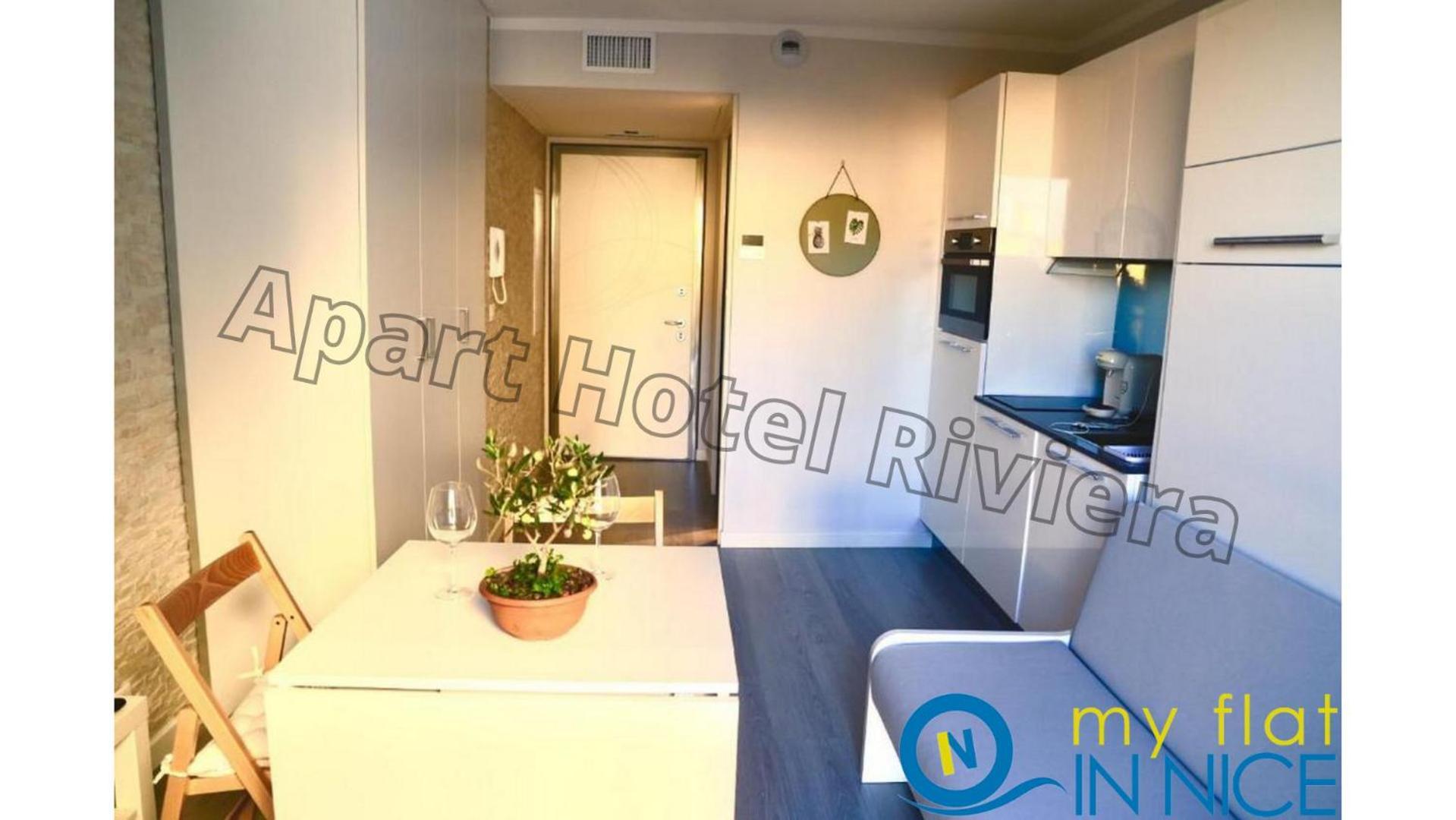 Aparthotel Riviera Nice Cote D'Azur - Old Town - Studio Ac - Sea View - 50M Promenade Des Anglais- La Maison Linda المظهر الخارجي الصورة