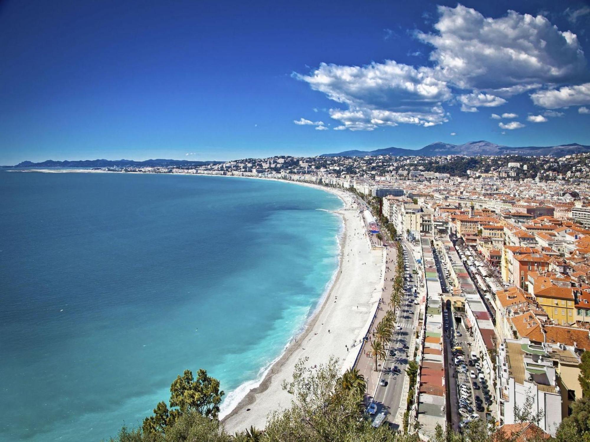 Aparthotel Riviera Nice Cote D'Azur - Old Town - Studio Ac - Sea View - 50M Promenade Des Anglais- La Maison Linda المظهر الخارجي الصورة